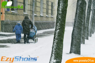 Ezy Shoes Walk overshoe snow chains with spikes