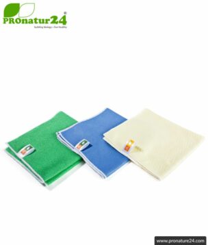 Microfiber cloths set by UNI SAPON®