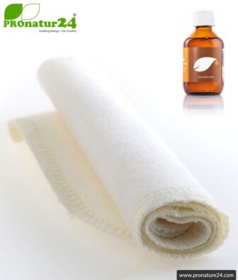 Fluffy wood care cloth from UNI SAPON®