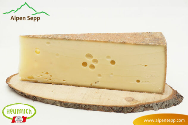 12-month-old spicy mountain cheese by Alpen Sepp