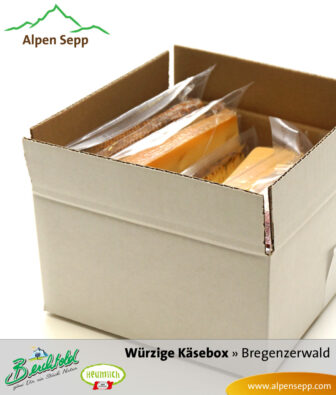 Spicy discovery cheese box by Alpen Sepp