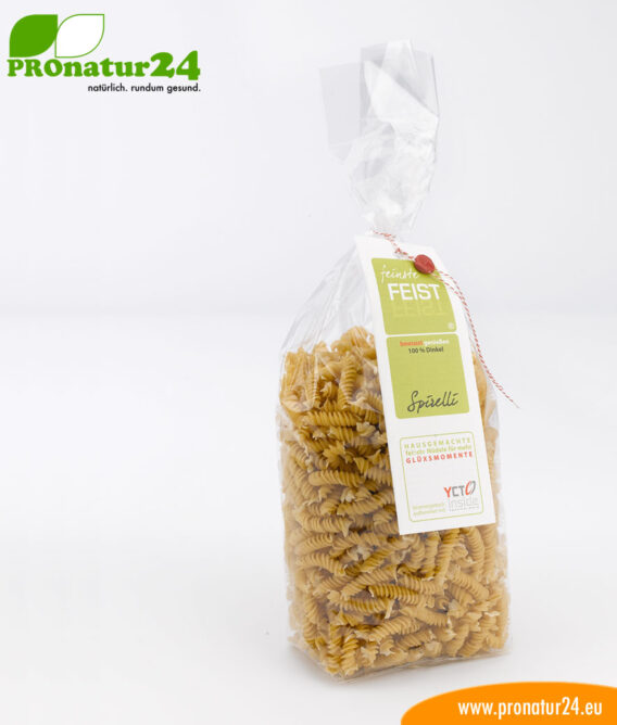 Spelt spirelli by Susanne Feist