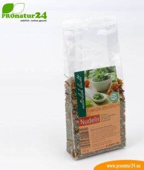 Tomato + basil herbal mixture for pesto