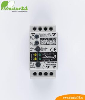 GIGAHERTZ ultima 8 demand switch for stand-by appliances, such as shutter controls, etc.