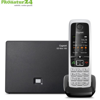 Gigaset C430A GO cordless telephone (ALL-IP), low-radiation with ECO-DECTplus