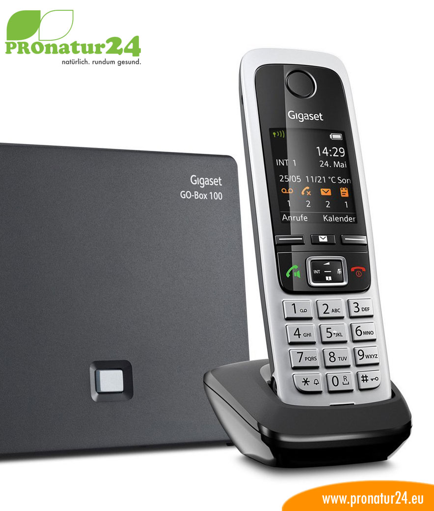 ▷ GO with (ALL-IP), low-radiation ECO-DECT cordless C430A telephone Gigaset
