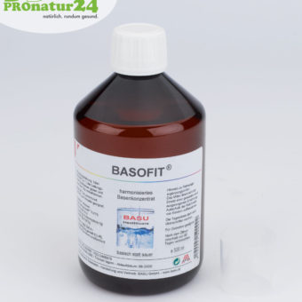 BASOFIT® alkaline concentrate | 500ml | can help to deacidify properly!