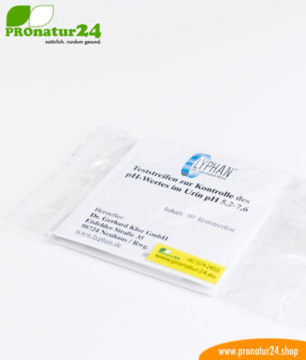 99 test strips for checking the pH value between 5.2 and 7.6
