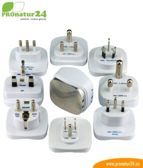 GX-W worldwide grounding plug set – worldwide use of the canopy