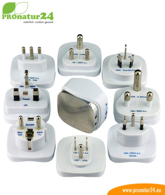 GX-W worldwide grounding plug set – worldwide use of the canopy