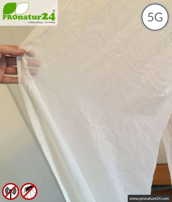 Shielding canopy electrosmog WIFI. Shielding radio up to 38 dB. Groundable. 5G ready!