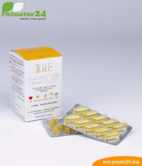 WHC UnoCardio 1000 + vitamin D 1000 (OMEGA-3 fatty acids), 60 Softgels
