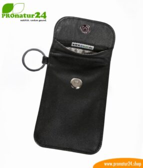 ANTI RFID NFC LEATHER protective car key bag (protective cover against car theft via radio for the Keyless-Go system)