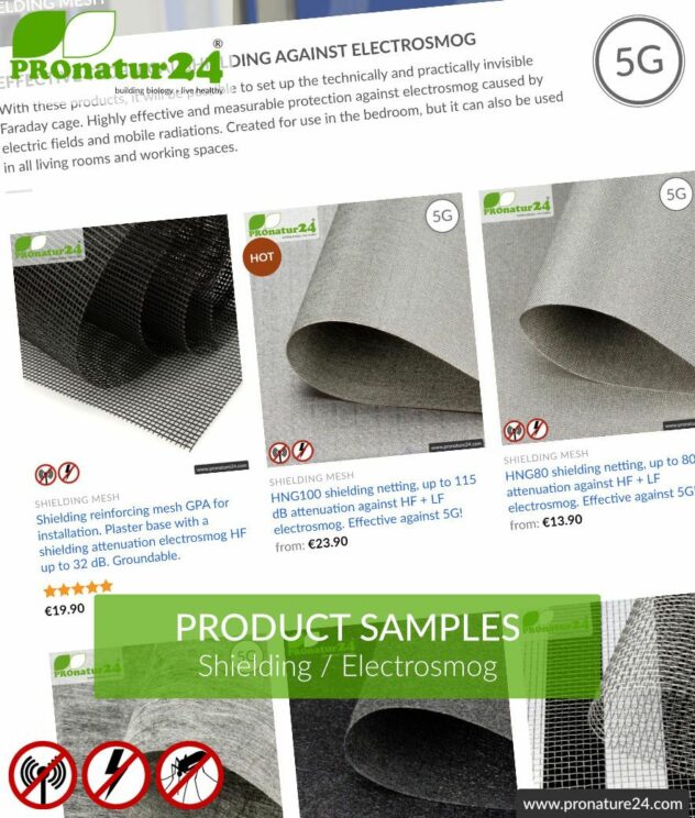 SHIELDING TEST SAMPLES - up to 3 material samples free!
