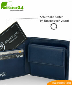 RFID NFC blocker card. Protective card & jammer / data protection for your cards in purses, wallets, and card cases