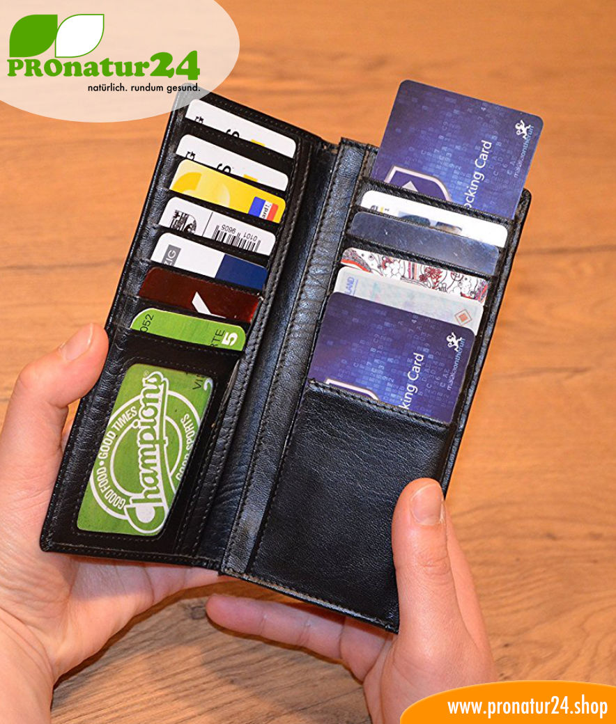 RFID NFC blocker card. Protective card & jammer / data protection for your  cards in purses, wallets