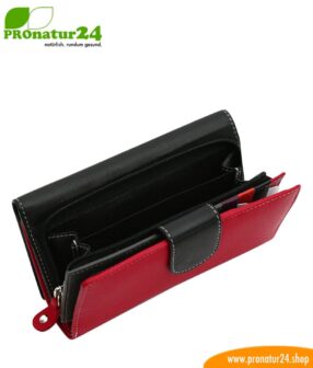 Wallet with RFID NFC protection included for credit cards, EC cards, etc. For men and women