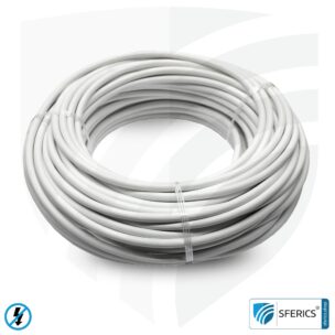(H)05VV-F3G shielded and very flexible electrical cable | flexible cable to limit alternating electrical fields LF | for non-location-based, mobile consumers