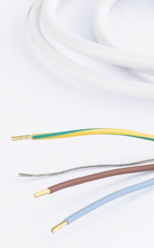 ▷ (H)05VV-F3G shielded flexible electric cable