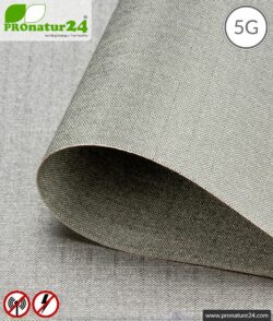 HNG100 shielding netting, up to 100 dB attenuation against HF + LF electrosmog. Effective against 5G!