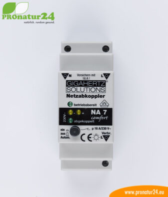 GIGAHERTZ Comfort NA7 demand switch incl. LED tester and x21 mains filter