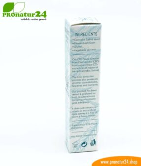 CBD PASTE cannabis plant with 50% CBD content. Without THC. Organic and vegan produced by Nordic Oil.