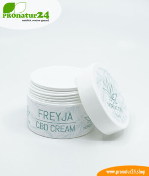 FREJYA CBD skin cream. Support and help with ECM (eczema / skin inflammation) also with the power of the cannabis plant. Without THC. Vegan. 8 FREJYA CBD skin cream. Support and help with ECM (eczema / skin inflammation) also with the power of the cannabis plant. Without THC. Vegan.