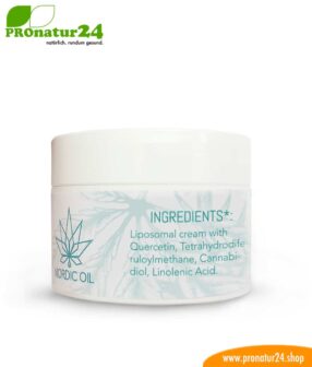 FREJYA CBD skin cream. Support and help with ECM (eczema / skin inflammation) also with the power of the cannabis plant. Without THC. Vegan.