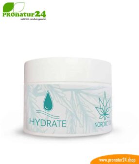 IDUN CBD moisturizer. Skin cream for optimal hydration with the power of cannabis plant. Without THC. Vegan.