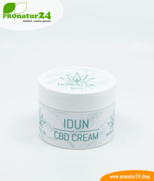IDUN CBD moisturizer. Skin cream for optimal hydration with the power of cannabis plant. Without THC. Vegan. 13 IDUN CBD moisturizer. Skin cream for optimal hydration with the power of cannabis plant. Without THC. Vegan.