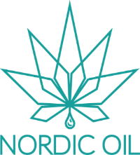 RAW CBD & CBDa hemp oil. Extraction without heat input of cannabis plant with 30% CBD content. Without THC. Vegan. 16 Nordic Oil Logo