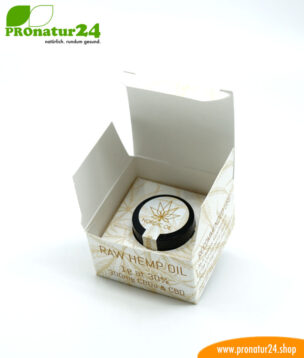 RAW CBD & CBDa hemp oil. Extraction without heat input of cannabis plant with 30% CBD content. Without THC. Vegan. 9 RAW CBD & CBDa hemp oil. Extraction without heat input of cannabis plant with 30% CBD content. Without THC. Vegan.