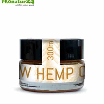 RAW CBD & CBDa hemp oil. Extraction without heat input of cannabis plant with 30% CBD content. Without THC. Vegan.