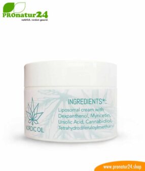 VALKYRIE CBD skin cream. Support and help with ACNE also with the power of cannabis plant. Without THC. Vegan.