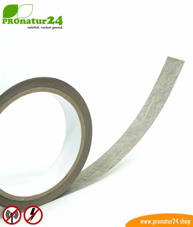 Self adhesive grounding strap EB1 with conductive glue for shielding paint, shielding fabric and shielding fleece, HF, LF