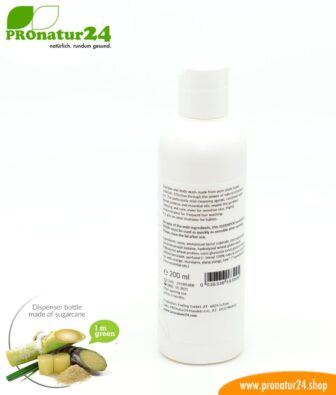 SHAMPOO extra mild. Hair & Body Shampoo for the sensitive skin. Perfect for babies. Showering redefined incl. sustainable packaging.