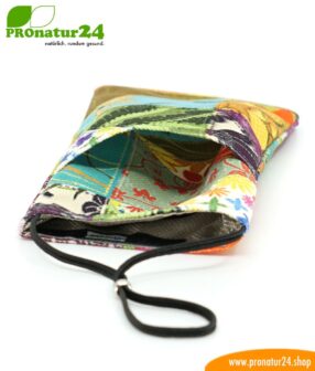 Cell phone case eWall for iPhone, Samsung, Huawei, etc. with electrosmog protection including 5G. 3in1 function incl. RFID data protection. Unique flower power design!