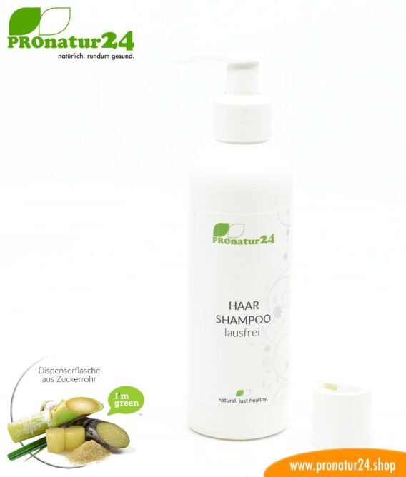 SHAMPOO lice free. Hair shampoo for the prevention of lice (head lice), nits and insects. Also effective against ticks!