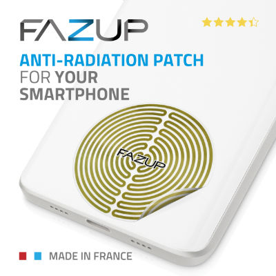 FAZUP very thin passive antenna. Regulates the mobile phone radiation.