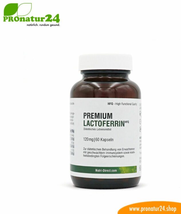 Lactoferrin 120 mg, 60 capsules