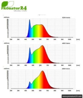 LED bulb full spectrum DuoLight. Natural flicker-free light with 12 Watt (like 100 Watt). 5200 K + 4000 K + 2900 K. 1000 lumen. E27.
