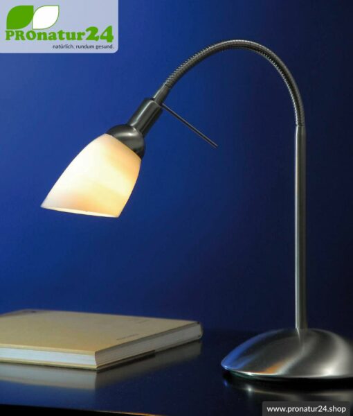Shielded light shower as table lamp, E14 socket, 40 Watt