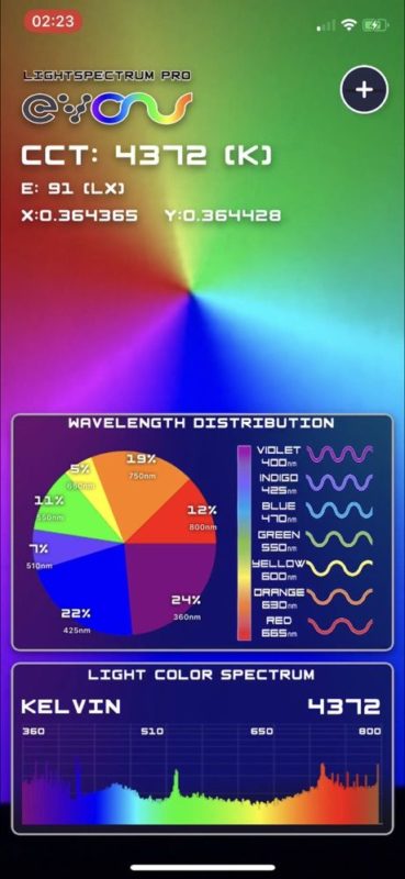 Lightspectrum Pro EVO for iOS