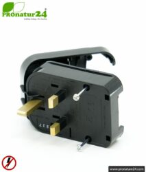 scp3 adapter 13a schuko uk black bottom pronatur24 884 compressor