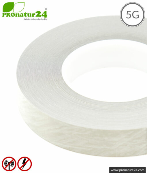 Grounding tape EBX, self-adhesive | grounding of shielding paint, shielding netting, shielding fleece, etc.. Variant 50 meters.