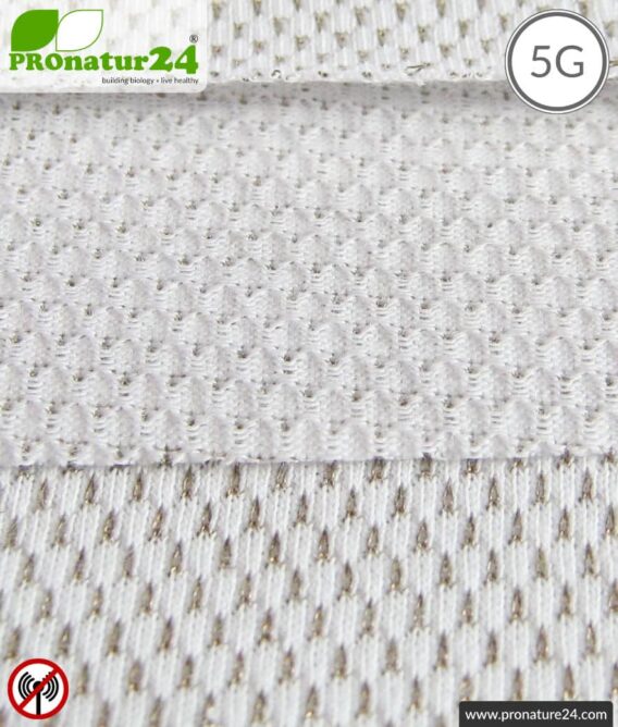 NEW ANTIWAVE shielding fabric | Production of shielding clothing and underwear | up to 99,9 % shielding effectiveness (33 dB). 5G ready!