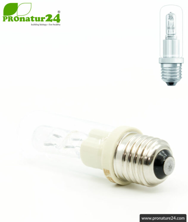 205 Watt halogen HALOLUX CERAM® | Model 64404 ECO from OSRAM | Extremely bright. Warm white. E27.