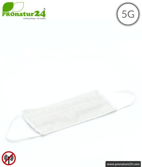 ANTIWAVE mask for mouth and nose | shielding material with silver for antibacterial effect | 3x maximum in hygiene, effect and wearing comfort. +Protection against electrosmog!