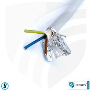 (N)HXMH(St)-J 3x 1.5 mm² shielded electric cable, sheathed cable | Halogen free | Plasticizer-free | Laying cable to protect against electric fields LF | 41-4303