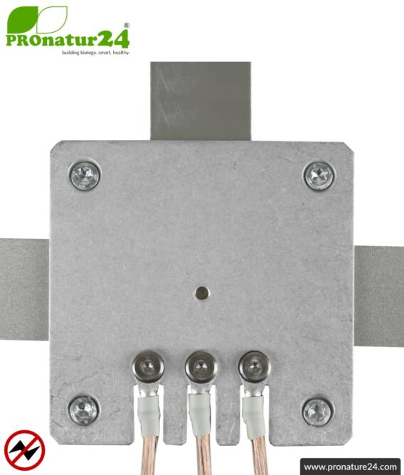 Grounding plate GS3, 80x80 mm.
